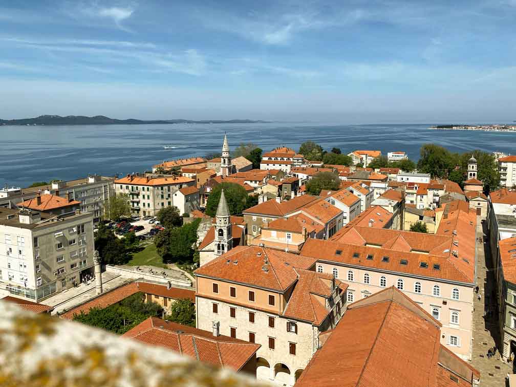 Zadar Croatia pilgrimage skyline